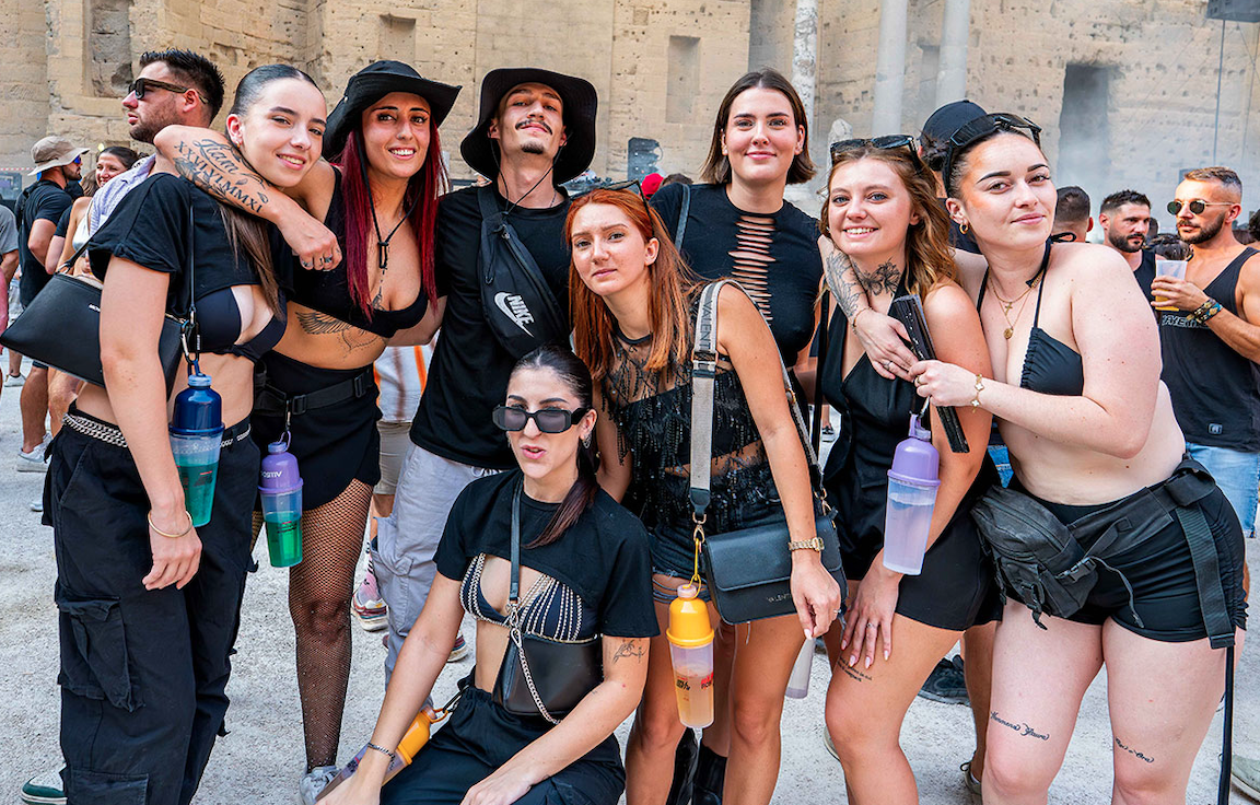 Groupe festivaliers avec Botcup